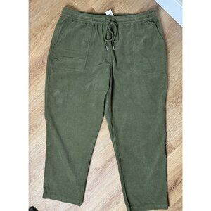 Loft Olive Green Cords Size XL NWT